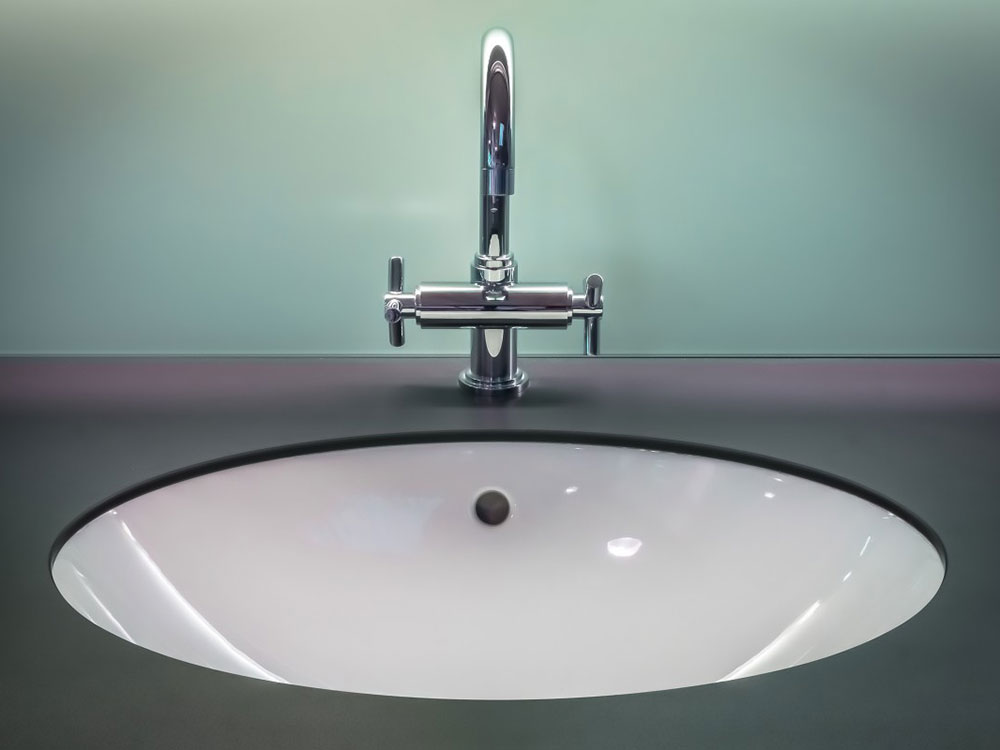 New Sink Tips Shad's Plumbing